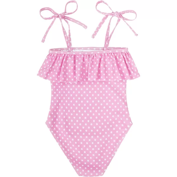 Zando Girls One Piece Bathing Suits Toddler Kids Swimsuits Mermaid Beach Swimwear for Baby Girl 2-8 Years Gifts