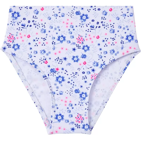 Zando Girls One Piece Bathing Suits Toddler Kids Swimsuits Mermaid Beach Swimwear for Baby Girl 2-8 Years Gifts