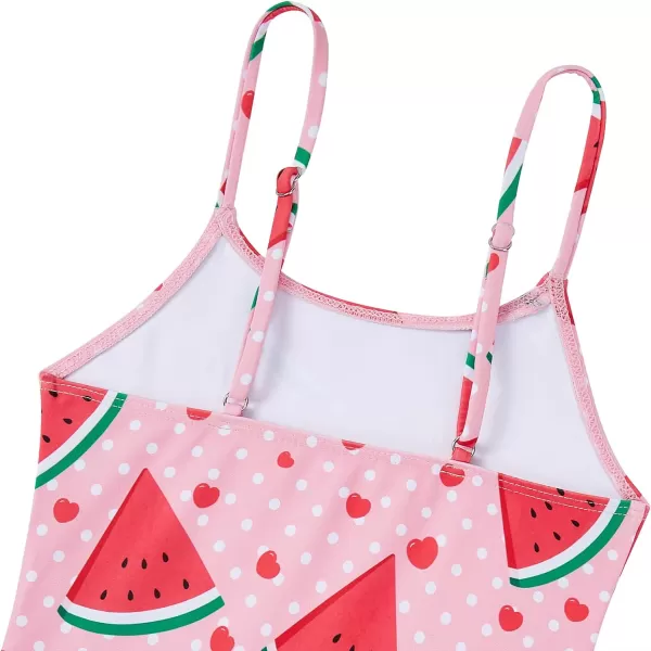 Zando Girls One Piece Bathing Suits Toddler Kids Swimsuits Mermaid Beach Swimwear for Baby Girl 2-8 Years Gifts