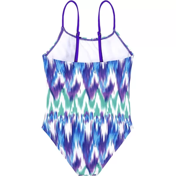 Zando Girls One Piece Bathing Suits Toddler Kids Swimsuits Mermaid Beach Swimwear for Baby Girl 2-8 Years Gifts