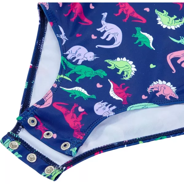 Zando Girls One Piece Bathing Suits Toddler Kids Swimsuits Mermaid Beach Swimwear for Baby Girl 2-8 Years Gifts)