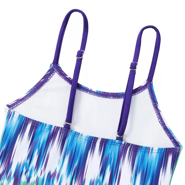 Zando Girls One Piece Bathing Suits Toddler Kids Swimsuits Mermaid Beach Swimwear for Baby Girl 2-8 Years Gifts)