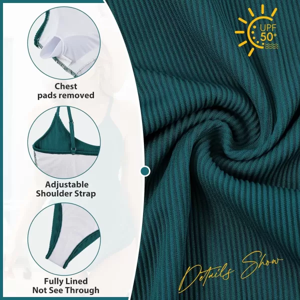 Zando Maternity Swimsuit One Piece Maternity Bathing Suits for Women Button Cross Straps Stretch Pleats Pregnancy Swimwear