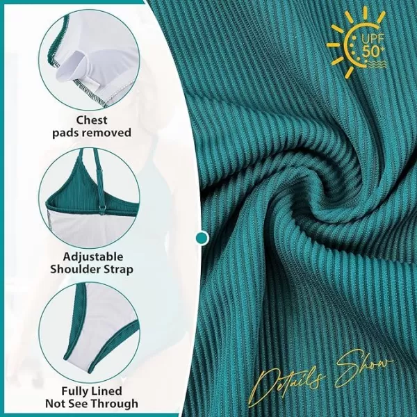 Zando Maternity Swimsuit One Piece Maternity Bathing Suits for Women Button Cross Straps Stretch Pleats Pregnancy Swimwear