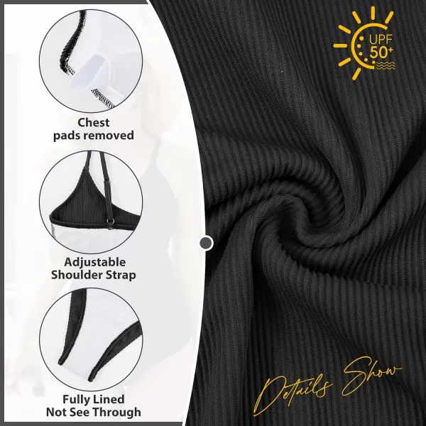 Zando Maternity Swimsuit One Piece Maternity Bathing Suits for Women Button Cross Straps Stretch Pleats Pregnancy Swimwear