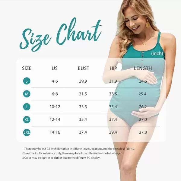 Zando Maternity Swimsuit One Piece Maternity Bathing Suits for Women Button Cross Straps Stretch Pleats Pregnancy Swimwear