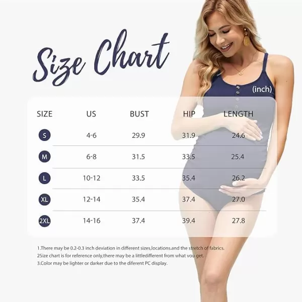 Zando Maternity Swimsuit One Piece Maternity Bathing Suits for Women Button Cross Straps Stretch Pleats Pregnancy Swimwear