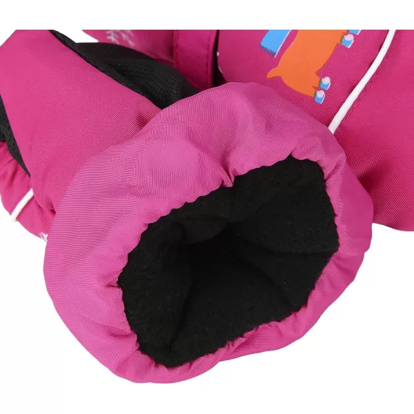Zando Toddler Mittens Waterproof Snow Gloves Lined Kids Glove Baby Mittens Winter Warm Fleece Gloves