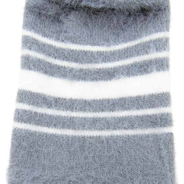 Zando Womens Fuzzy Socks with Grips Athletic Grip Socks Warm Slipper Socks Non Slip Cozy Socks Soft Thick Fluffy Socks