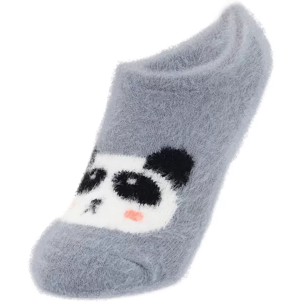 Zando Womens Fuzzy Socks with Grips Athletic Grip Socks Warm Slipper Socks Non Slip Cozy Socks Soft Thick Fluffy Socks