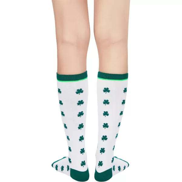 Zando Women's Tall Knee High Socks Extra Long Athletic Socks Outdoor Long Socks Stripes Casual Tube Socks Knee Socks
