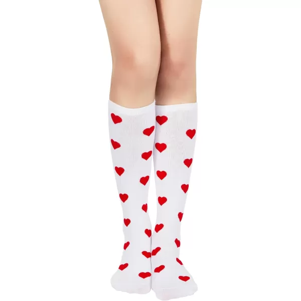 Zando Women's Tall Knee High Socks Extra Long Athletic Socks Outdoor Long Socks Stripes Casual Tube Socks Knee Socks