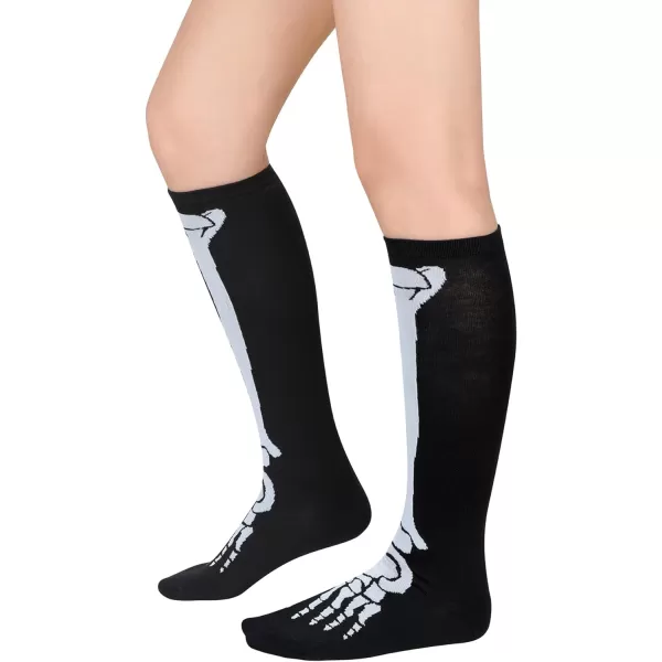 Zando Women's Tall Knee High Socks Extra Long Athletic Socks Outdoor Long Socks Stripes Casual Tube Socks Knee Socks