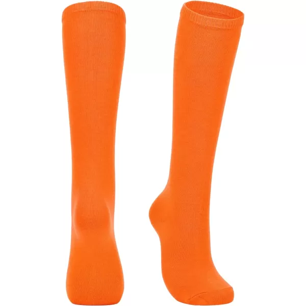 Zando Women's Tall Knee High Socks Extra Long Athletic Socks Outdoor Long Socks Stripes Casual Tube Socks Knee Socks