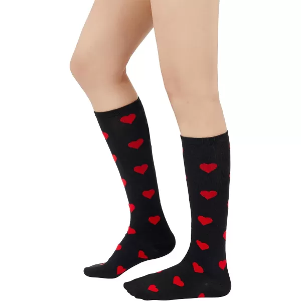 Zando Women's Tall Knee High Socks Extra Long Athletic Socks Outdoor Long Socks Stripes Casual Tube Socks Knee Socks