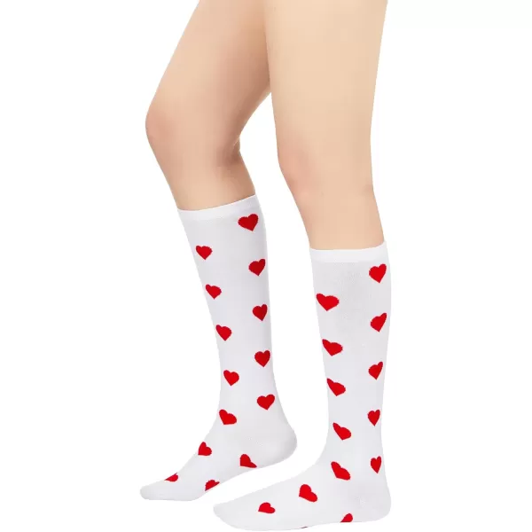 Zando Women's Tall Knee High Socks Extra Long Athletic Socks Outdoor Long Socks Stripes Casual Tube Socks Knee Socks