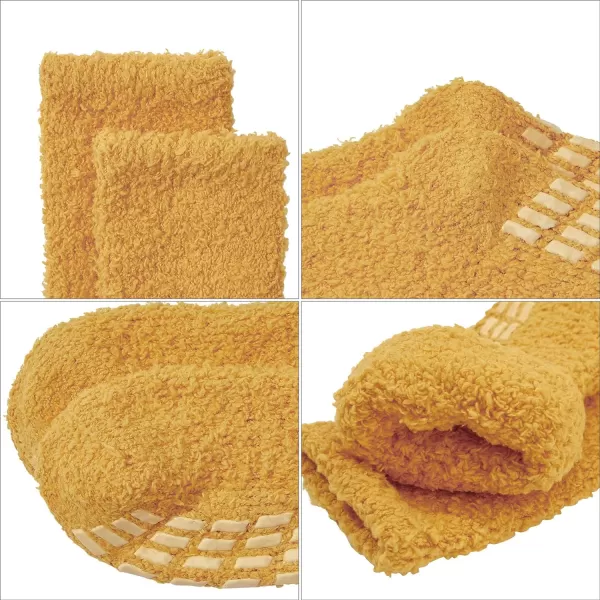 Zando Womens Warm Fuzzy Slipper Socks Fluffy Sherpa Fleece Socks Cozy Non Slip Plush Fleece Socks with Grippers