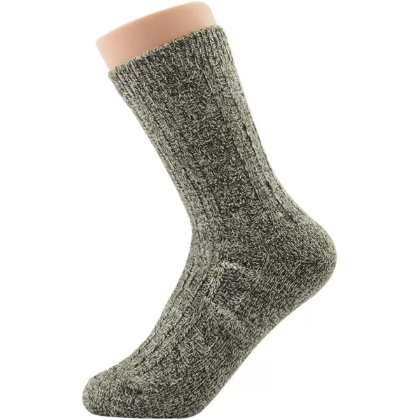 Zando Womens Wool Socks Winter Athletic Socks Crew Sock Warm Hiking Merino Wool Socks Soft Thick Mid Calf