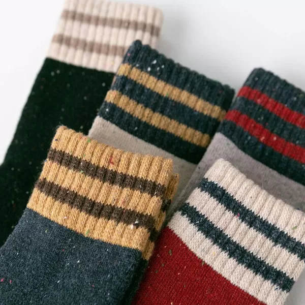 Zando Womens Wool Socks Winter Athletic Socks Crew Sock Warm Hiking Merino Wool Socks Soft Thick Mid Calf