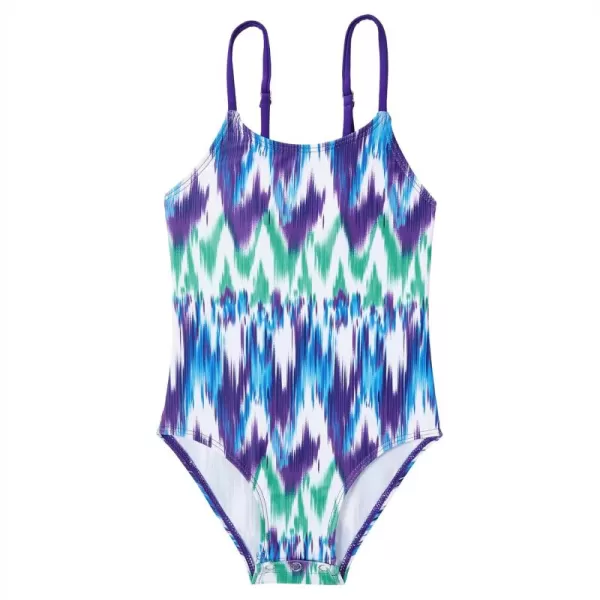 Zando Girls One Piece Bathing Suits Toddler Kids Swimsuits Mermaid Beach Swimwear for Baby Girl 2-8 Years Gifts)