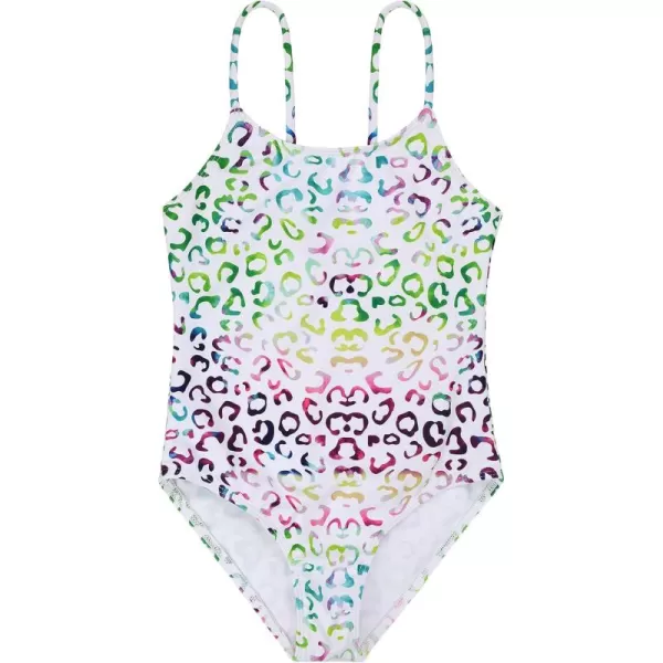 Zando Girls One Piece Bathing Suits Toddler Kids Swimsuits Mermaid Beach Swimwear for Baby Girl 2-8 Years Gifts