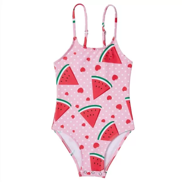 Zando Girls One Piece Bathing Suits Toddler Kids Swimsuits Mermaid Beach Swimwear for Baby Girl 2-8 Years Gifts)