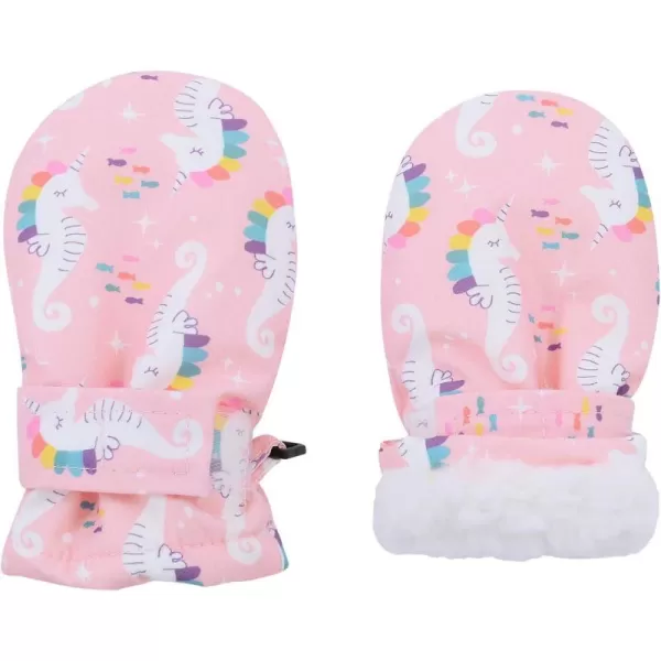 Zando Toddler Mittens Waterproof Snow Gloves Lined Kids Glove Baby Mittens Winter Warm Fleece Gloves