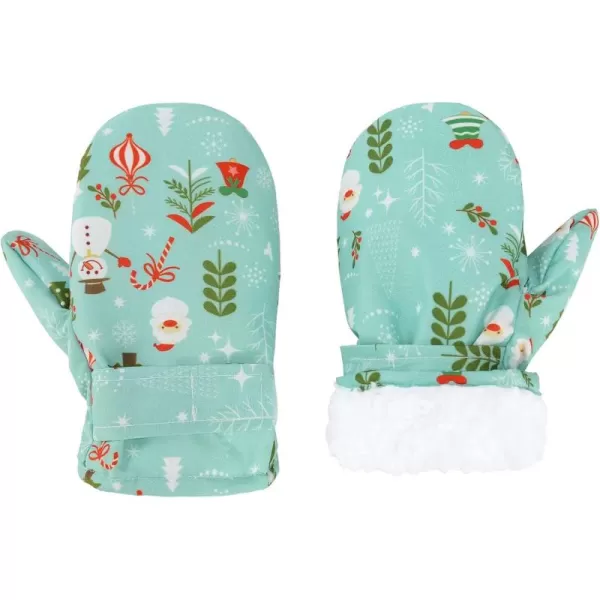 Zando Toddler Mittens Waterproof Snow Gloves Lined Kids Glove Baby Mittens Winter Warm Fleece Gloves