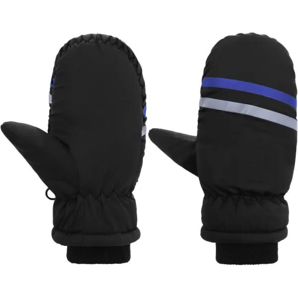 Zando Toddler Mittens Waterproof Snow Gloves Lined Kids Glove Baby Mittens Winter Warm Fleece Gloves
