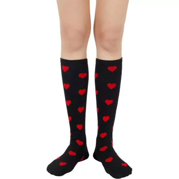 Zando Women's Tall Knee High Socks Extra Long Athletic Socks Outdoor Long Socks Stripes Casual Tube Socks Knee Socks