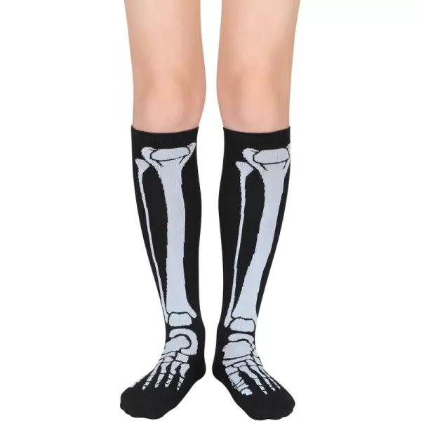 Zando Women's Tall Knee High Socks Extra Long Athletic Socks Outdoor Long Socks Stripes Casual Tube Socks Knee Socks