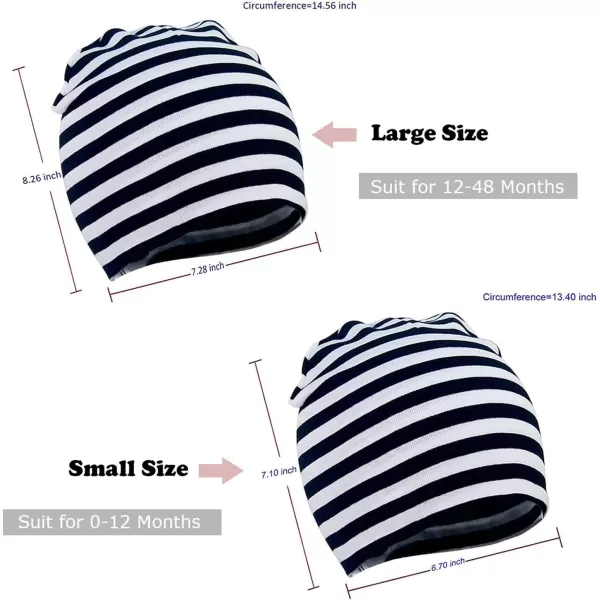 Zando Baby Beanie Hat Newborn Hats Toddler Infant Soft Cute Knit Cap Nursery Winter Beanie for Baby Girl Boy
