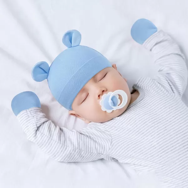 Zando Baby Beanie Hat Newborn Hats Toddler Infant Soft Cute Knit Cap Nursery Winter Beanie for Baby Girl Boy