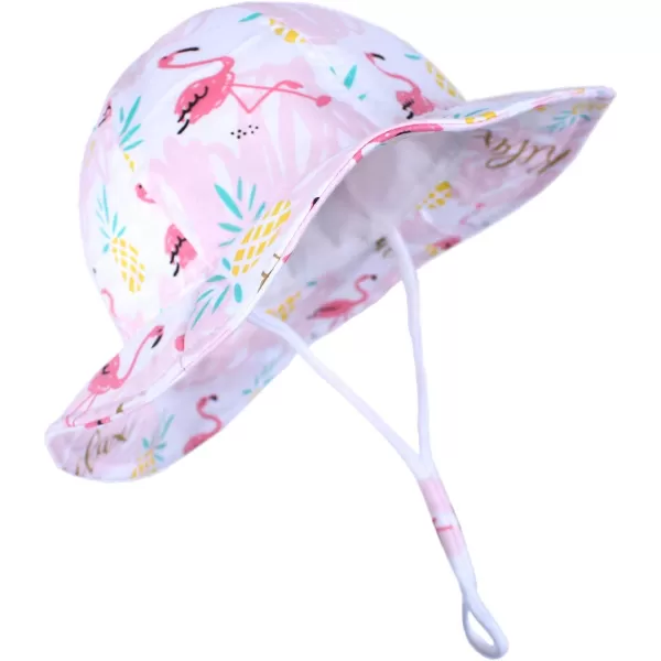 Zando Baby Boy Beach Hat Baby Girl Sun Hat UPF 50+ Toddler Caps for Boys Girls Infant Wide Brim Hats Baby Bucket Hat