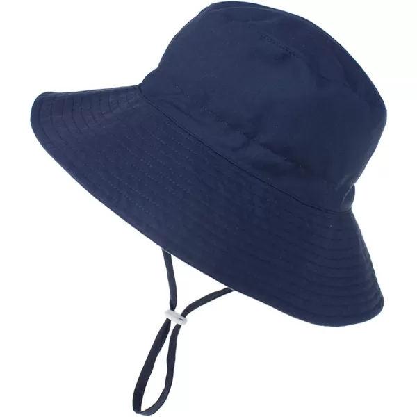 Zando Baby Girls Sun Hat Infant Summer Hat UPF 50+ Sun Protection Cap Wide Brim Bucket Hats for Baby Girls Boys
