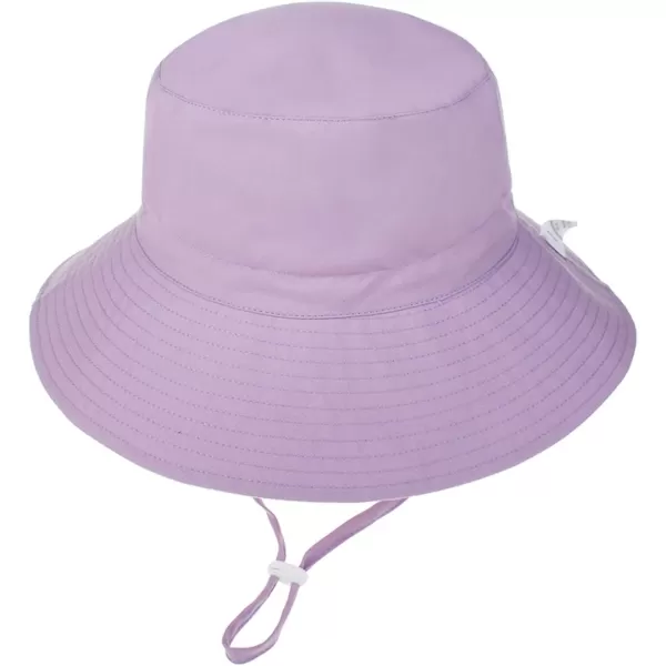 Zando Baby Girls Sun Hat Infant Summer Hat UPF 50+ Sun Protection Cap Wide Brim Bucket Hats for Baby Girls Boys