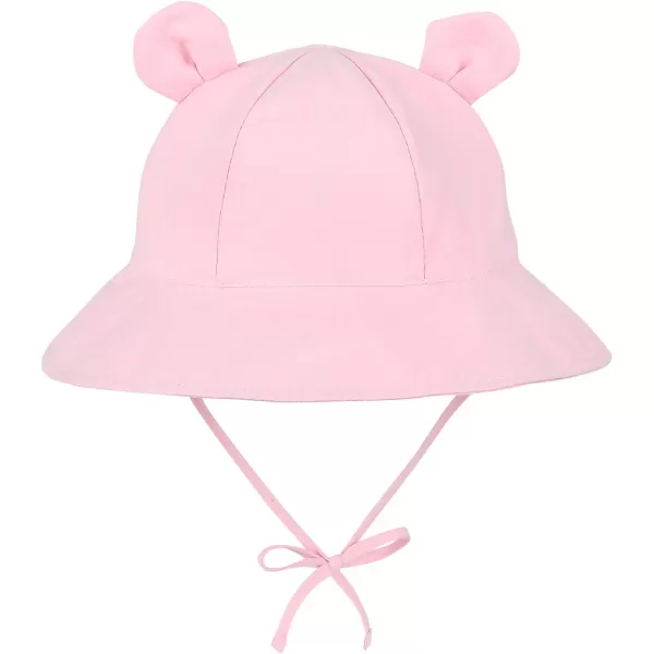Zando Baby Toddler Sun Bucket Hats Wide Brim Beach Hats Infants Girls Cap Sun Protection Summer Kid Hat