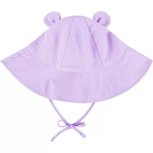 Zando Baby Toddler Sun Bucket Hats Wide Brim Beach Hats Infants Girls Cap Sun Protection Summer Kid Hat