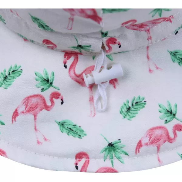 Zando Baby Toddler Sun Bucket Hats Wide Brim Beach Hats Infants Girls Cap Sun Protection Summer Kid Hat