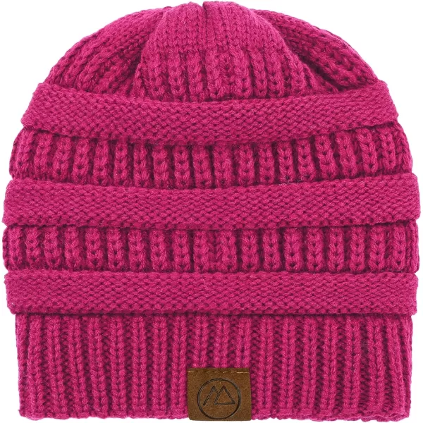 Zando Beanies Women Satin Lined Beanie for Women Warm Winter Hats for Women Thick Knit Beanies for Winter