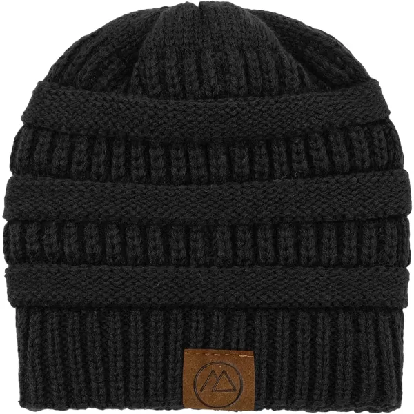 Zando Beanies Women Satin Lined Beanie for Women Warm Winter Hats for Women Thick Knit Beanies for Winter