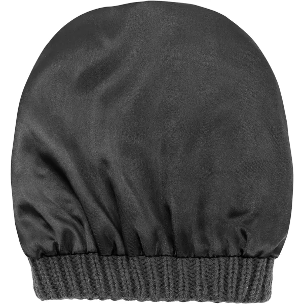 Zando Beanies Women Satin Lined Beanie for Women Warm Winter Hats for Women Thick Knit Beanies for Winter