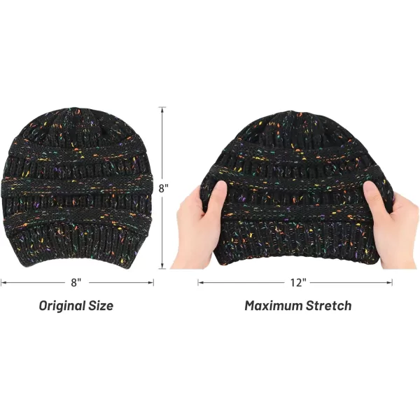 Zando Beanies Women Warm Winter Beanie for Women Thick Soft Hat Knit Hats for Women Slouchy Cap Winter Hat for Women