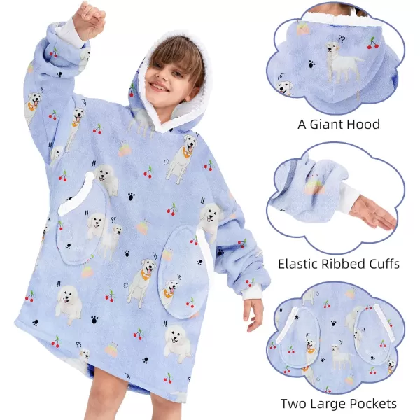 Zando Blanket Hoodie 2024 Wearable Blanket Kids and Adult Gift Comfy Blanket Hoodie Oversized Sweatshirt Sherpa Fleece