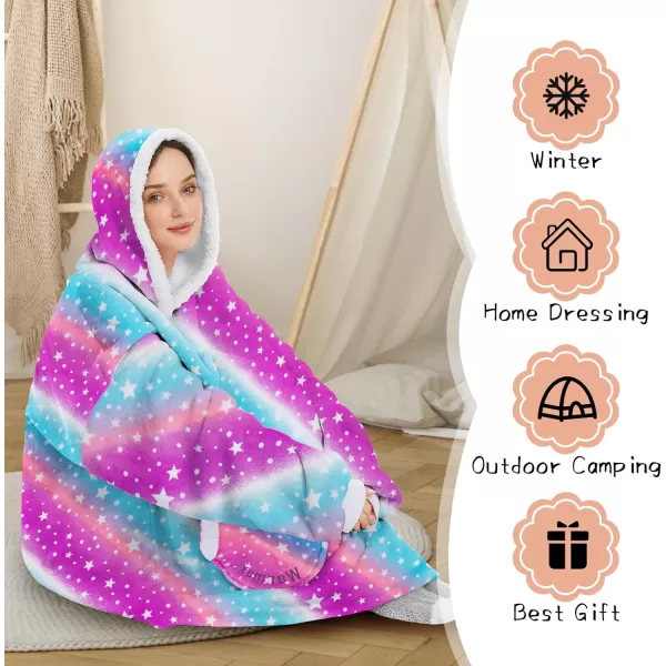 Zando Blanket Hoodie 2024 Wearable Blanket Kids and Adult Gift Comfy Blanket Hoodie Oversized Sweatshirt Sherpa Fleece