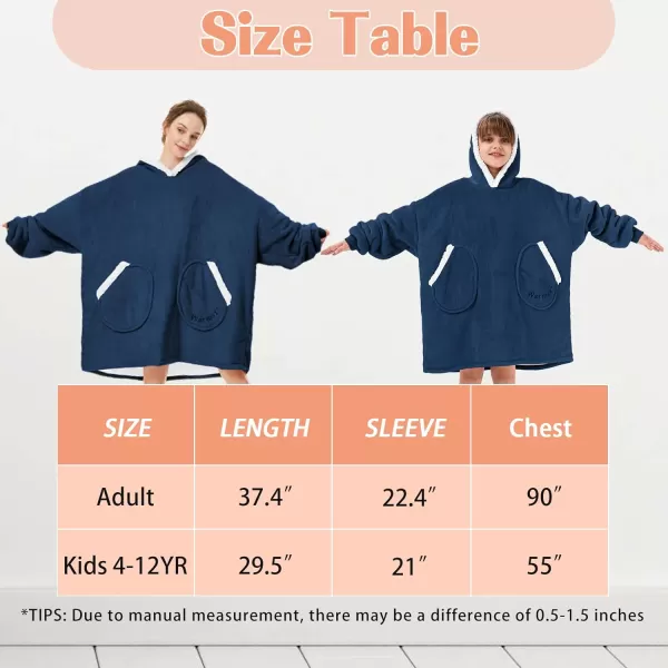 Zando Blanket Hoodie 2024 Wearable Blanket Kids and Adult Gift Comfy Blanket Hoodie Oversized Sweatshirt Sherpa Fleece