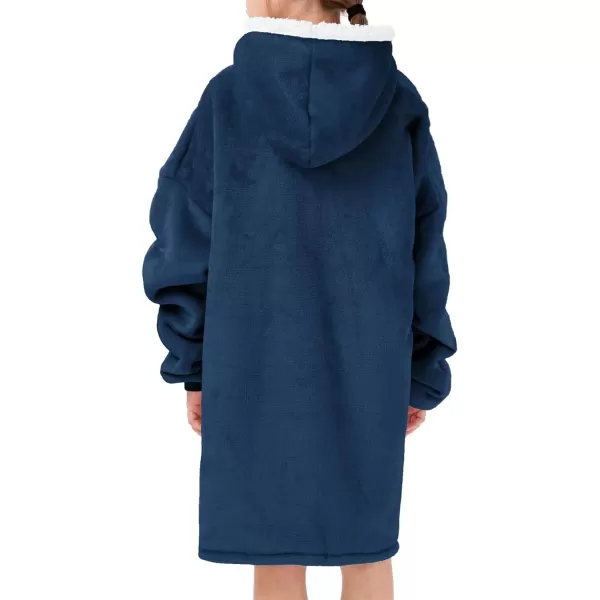 Zando Blanket Hoodie 2024 Wearable Blanket Kids and Adult Gift Comfy Blanket Hoodie Oversized Sweatshirt Sherpa Fleece