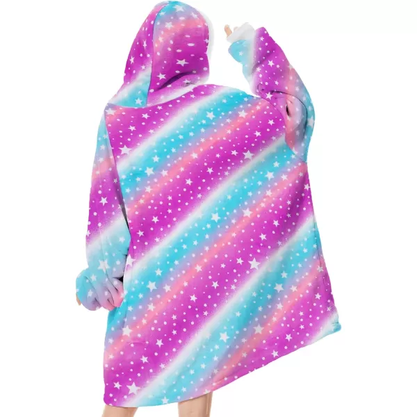 Zando Blanket Hoodie 2024 Wearable Blanket Kids and Adult Gift Comfy Blanket Hoodie Oversized Sweatshirt Sherpa Fleece