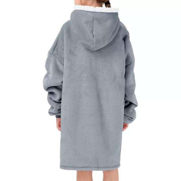 Zando Blanket Hoodie 2024 Wearable Blanket Kids and Adult Gift Comfy Blanket Hoodie Oversized Sweatshirt Sherpa Fleece
