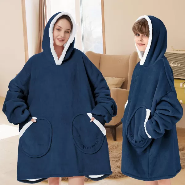 Zando Blanket Hoodie 2024 Wearable Blanket Kids and Adult Gift Comfy Blanket Hoodie Oversized Sweatshirt Sherpa Fleece